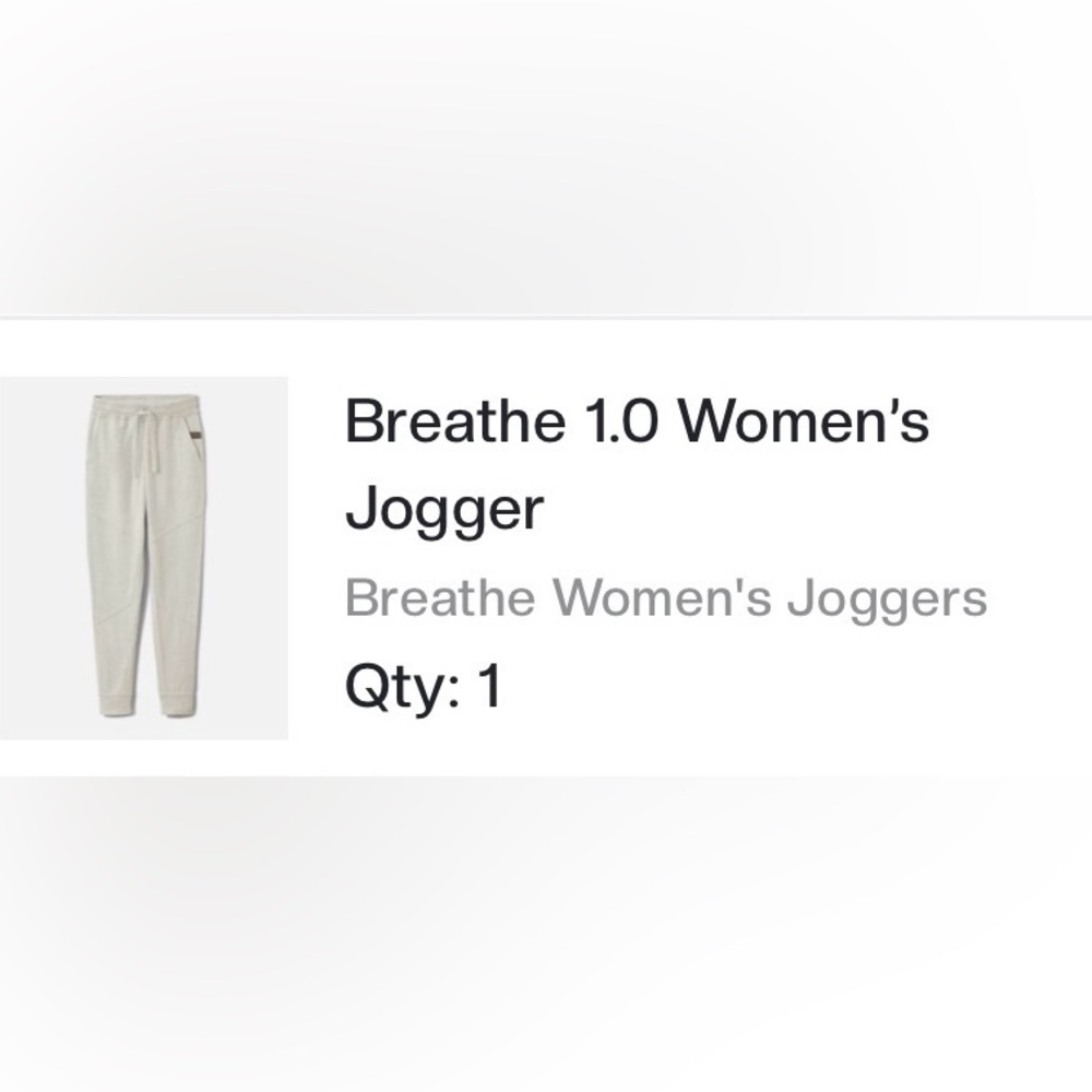 PAKA Apparel Breathe Jogger Cream White Women’s Large Alpaca, Tencel, Cotton - Picture 15 of 16